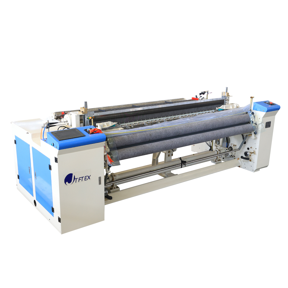 Air jet loom for electronic cloth weaving, insulation material weaving and fiberglass weaving